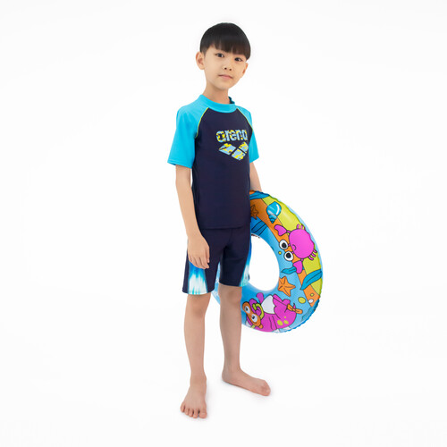 arena Junior Swim Top- AUV23380-NBTU